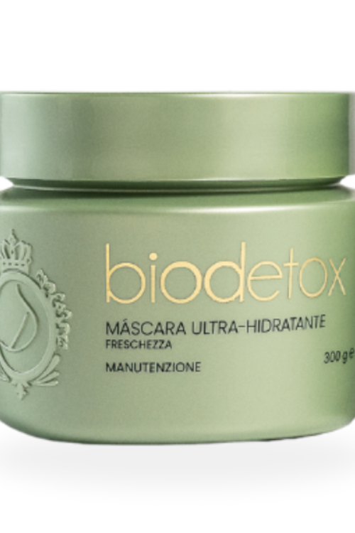 DONATTI MANUTENZIONE Biodetox Máscara Ultra Hidratante intensyviai plaukus drėkinanti kaukė, 300g