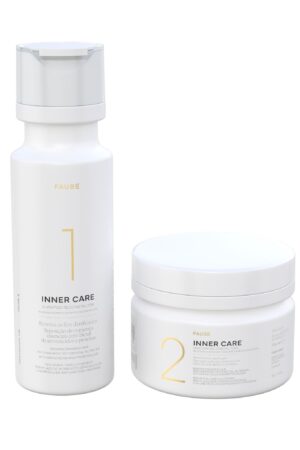 FAUBE PROFESSIONAL Inner Care mask atkuriamoji kaukė ir šampūnas namų priežiūrai