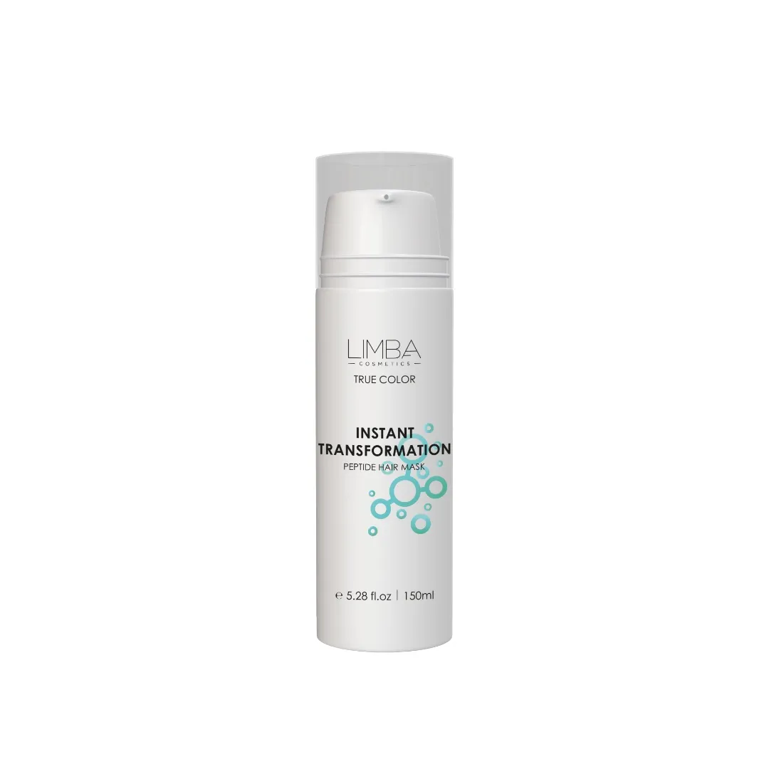 LIMBA COSMETICS Instant Transformation Peptide Express Hair Repair Mask peptidai plaukams, plaukus atstatanti kaukė, 150ml