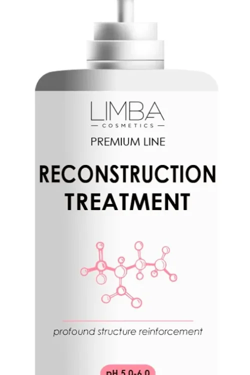 LIMBA COSMETICS Premium Line Reconstruction treatment aminorūgščių ir proteinų kompleksas plaukams, 750 ml