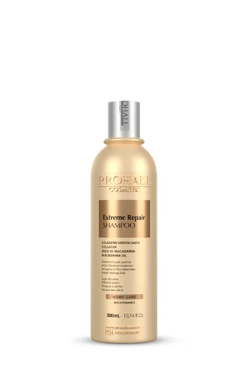 PROHALL PROFESSIONAL Macadamia Extreme Repair šampūnas su makadamijos aliejumi, 300ml
