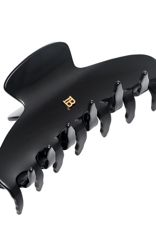 BALMAIN HAIR Pince à Cheveux L Black plaukų segtukas