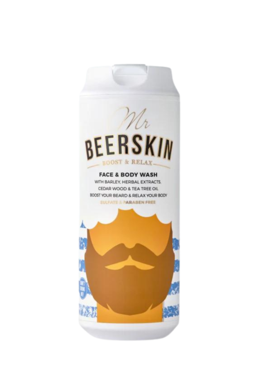 Mr. Beerskin veido ir kūno prausiklis (440ml)