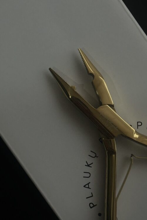 Replės priaugintų sruogų nuėmimui – gold