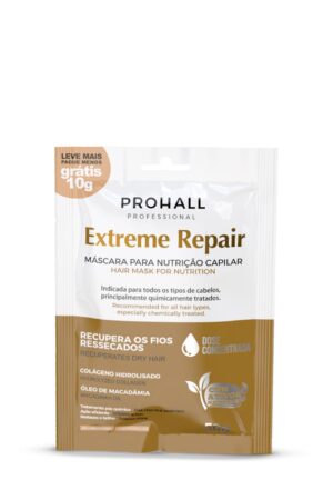PROHALL PROFESSIONAL Macadamia Reconstruction Mask Extreme Repair kaukė su makadamijos aliejumi