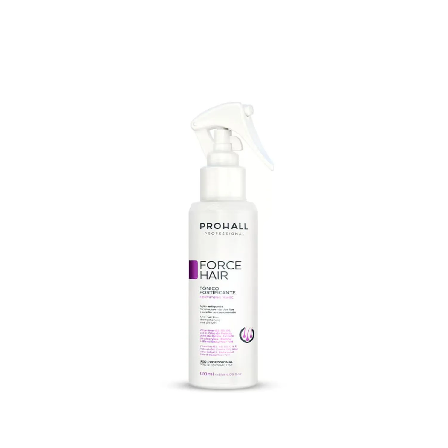 PROHALL PROFESSIONAL Force Hair tonikas plaukams