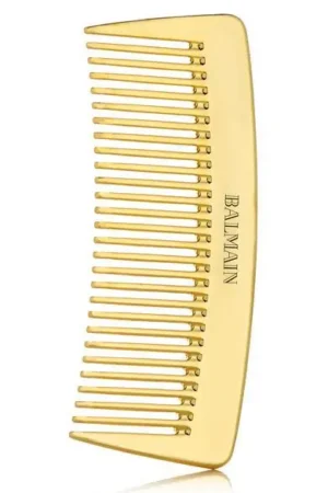 BALMAIN golden pocket comb