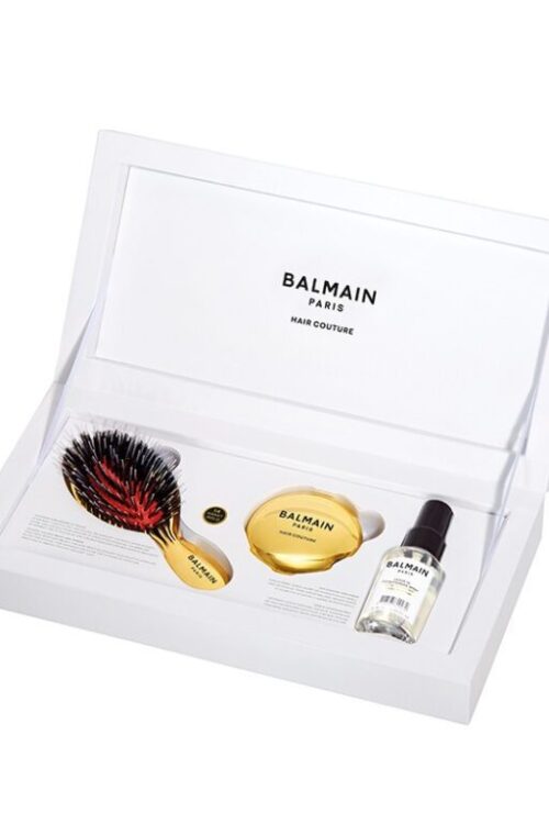 BALMAIN HAIR rinkinys / Golden Spa Brush Mini