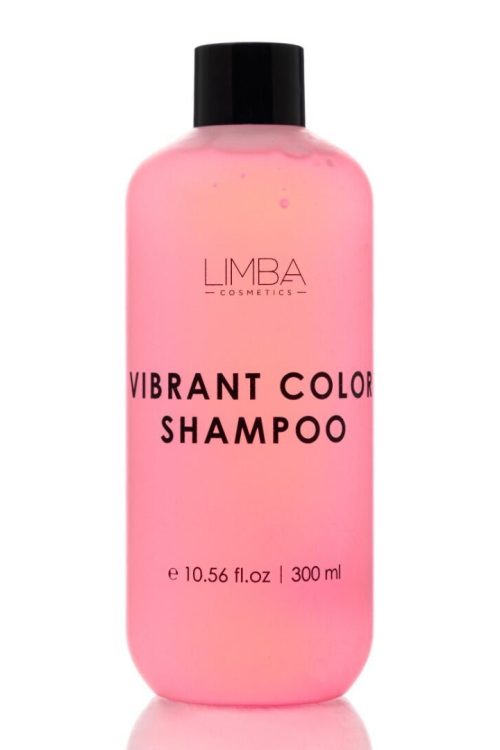 LIMBA COSMETICS VIBRANT COLOR SHAMPOO šampūnas dažytiems plaukams, 300 ml