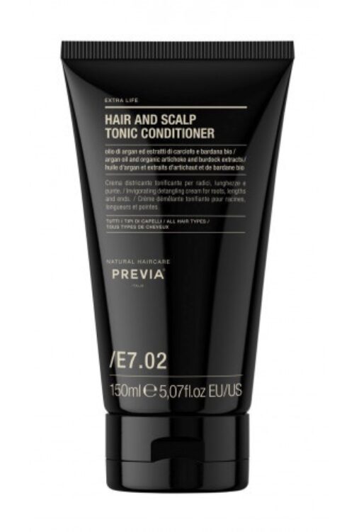 PREVIA Extra Life Hair And Scalp Tonic Conditioner Plaukų ir odos tonizuojantis kondicionieirius 150ml