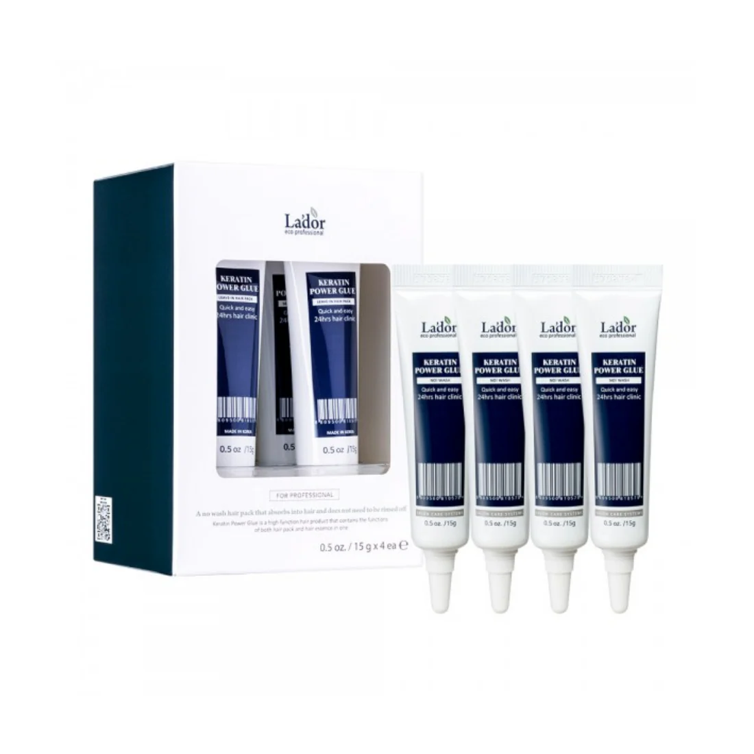 LADOR Keratin Power Glue intensyvaus poveikio priemonė plaukams 15g