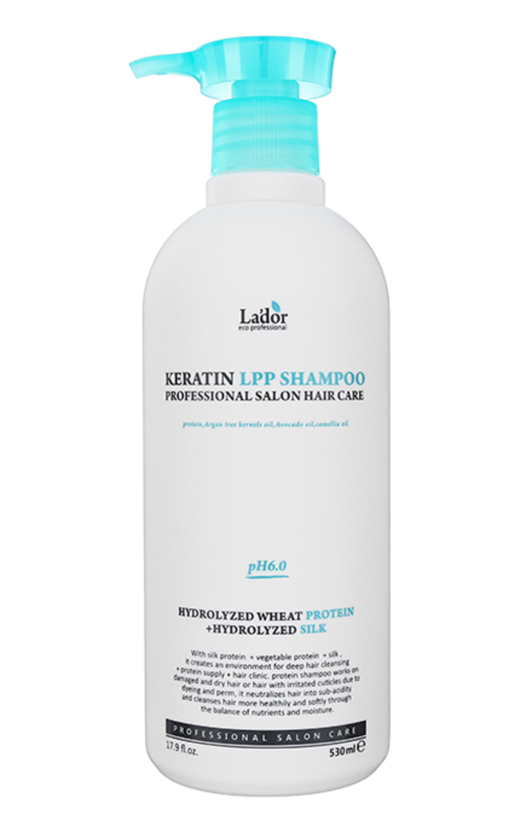 LADOR Keratin LPP giliai valantis šampūnas 530 ml