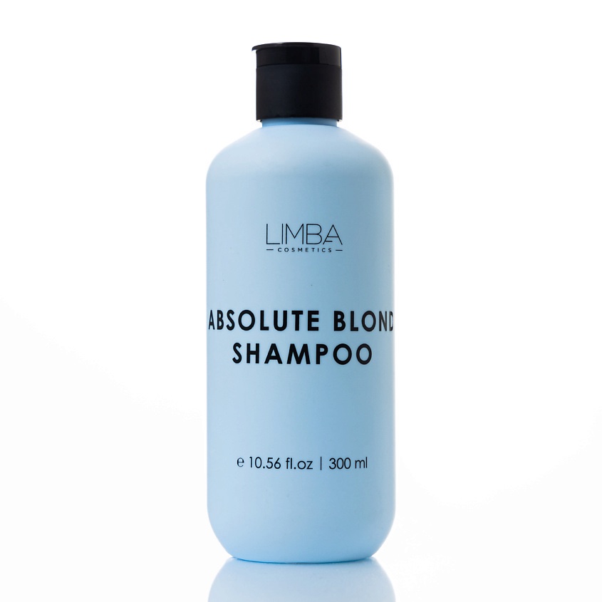 PLAUKŲ PRO - Su meile, Jūsų plaukams! Limba Cosmetics Absolute Blond šampūnas skirtas šviesintų plaukų priežiūrai namuose.