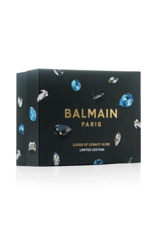PLAUKŲ PRO - Su meile, Jūsų plaukams! BALMAIN HAIR Locks of Legacy plaukų segtukas su kristalu / 18K Gold-Plated Crystal Hair Pin