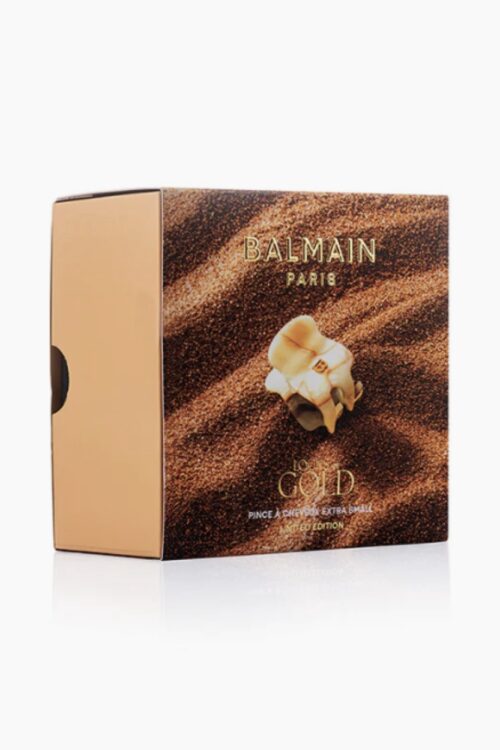 PLAUKŲ PRO - Su meile, Jūsų plaukams! BALMAIN HAIR Pince XS segtukas plaukams / Locks of Gold Marble Collection Pince XS